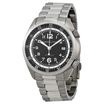 Khaki Pilot Pioneer Automatic Black Dial Watch H76455133