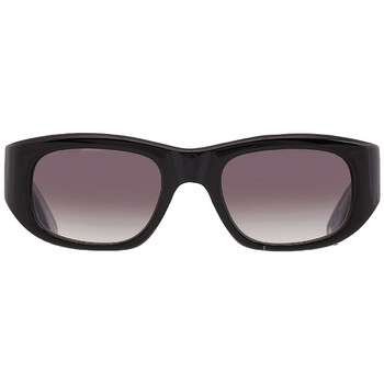 LAGUNA SUN Waning Moon Gradient Rectangular Sunglasses 2140 BKWMNG