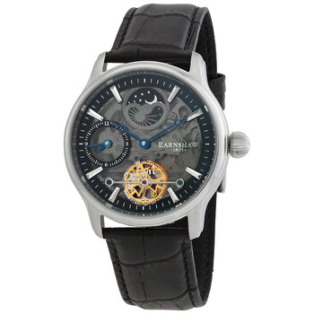 LONGITUDE SHADOW AUTOMATIC Black Dial Watch ES806304