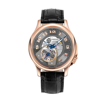 LUC Limited Edition 18k Rose Gold Silver Dial Watch