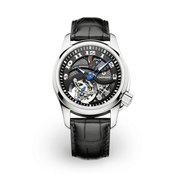 L.U.C. Tourbillon Hand Wind Chronometer Black Dial Watch