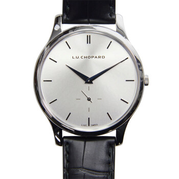 L.U.C XPS Automatic Silver Dial 18 kt White Gold Watch