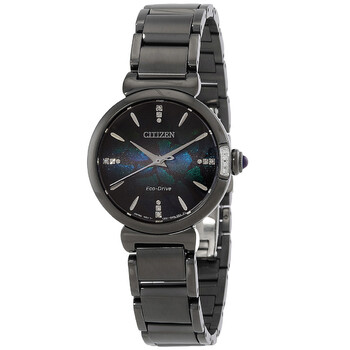 L EcoDrive Black Dial Watch EM106788E