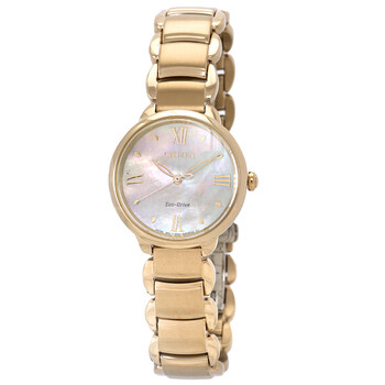 L Series EcoDrive Mother of Pearl Dial Watch EM092981Y