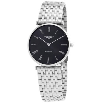 La Grande Automatic Black Dial Watch L4.918.4.51.6