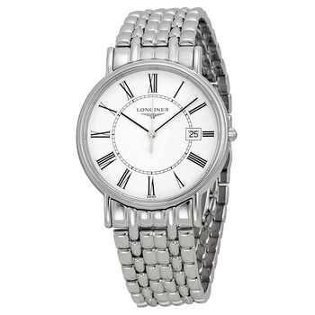La Grande Classique Presence White Dial Steel Watch L4.790.4.11.6
