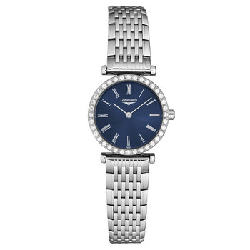 La Grande Classique Quartz Diamond Blue Dial Watch L4.341.0.94.6