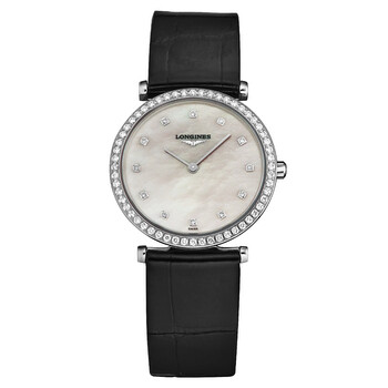 La Grande Classique Quartz Diamond White Mother of Pearl Dial Watch L4.513.0.87.2