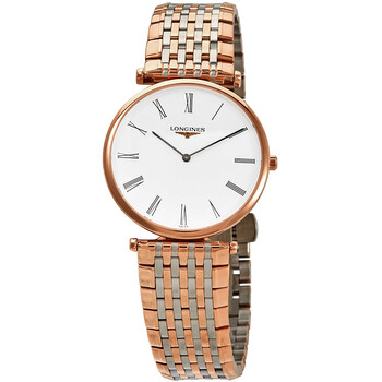 La Grande Classique White Dial Rose Goldtone Watch L4.709.1.21.7