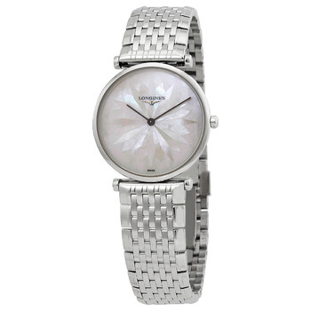La Grande Quartz White Dial Watch L4.512.4.05.6