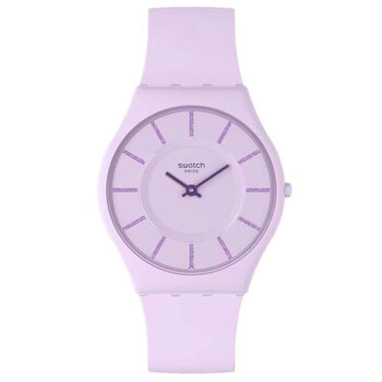 La La Lila Quartz Purple Dial Watch SS08V107