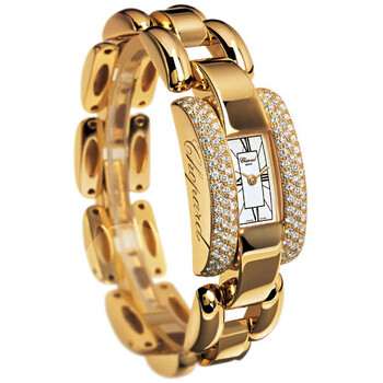 La Strada Diamond 18k Yellow Gold Watch