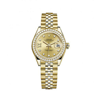 LadyDatejust Champagne Diamond Dial Jubilee Watch 279138CRDJ