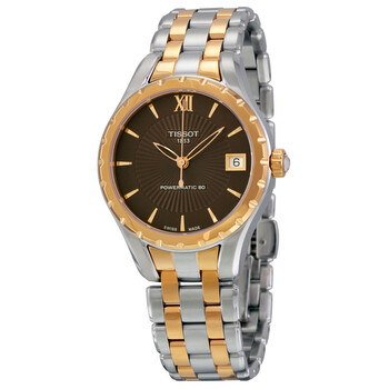 Lady 80 Automatic Brown Dial Watch T072.207.22.298.00