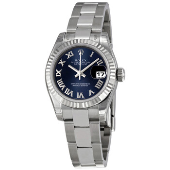 Lady Datejust 26 Blue Dial Stainless Steel Oyster Bracelet Automatic Watch 179174BLRO