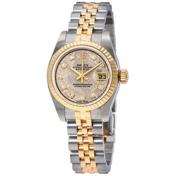 Lady Datejust 26 Meteorite Dial Stainless Steel and 18K Yellow Gold Jubilee Bracelet Automatic Watch 179173MTDJ