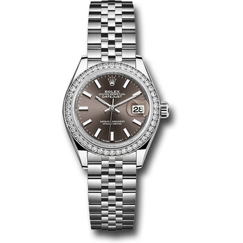 Lady Datejust Automatic Grey Dial Jubilee Watch 279384GYSJ
