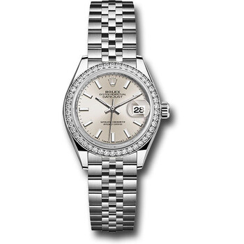 Lady Datejust Automatic Silver Dial Jubilee Watch 279384SSJ