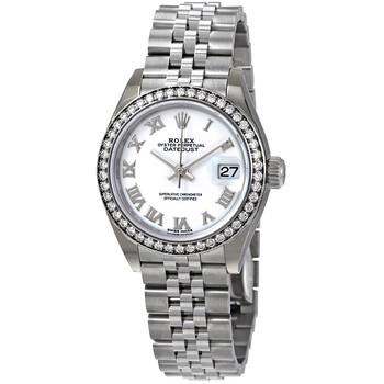 Lady Datejust Automatic White Dial Jubilee Watch 279384WRJ