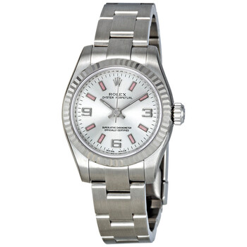 Lady Oyster Perpetual 26 Silver Dial Stainless Steel Oyster Bracelet Automatic Watch 176234SAPSO