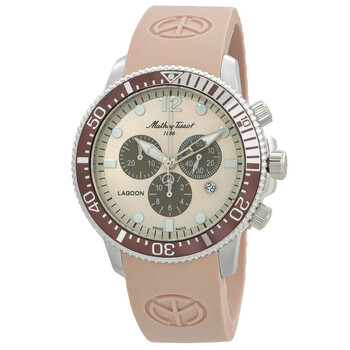 Lagoon Chronograph Beige Dial Watch H123CHLBM