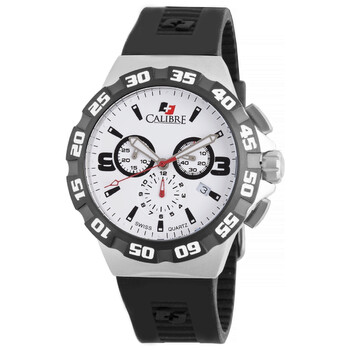 Lancer White Dial Chronograph Watch SC4L204001