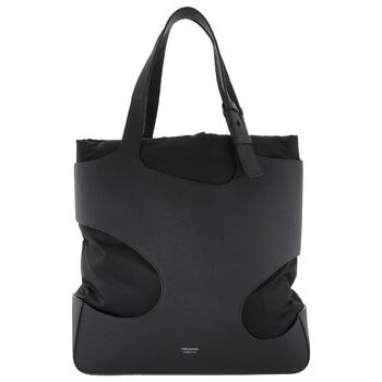 Large Cut Out Embossed Tote Bag