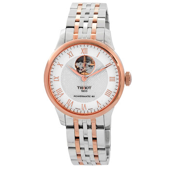 Le Locle Automatic Open Heart Silver Dial Watch T006.407.22.033.02