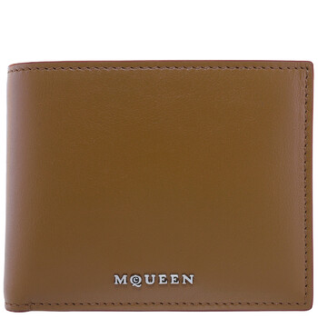 Leather Logo Bifold Wallet
