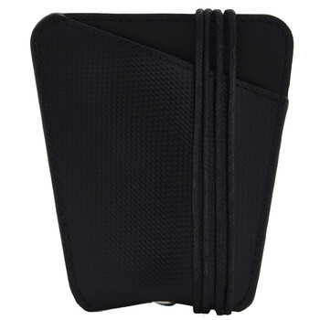 Leatherembossed Logo Bell Keychain