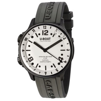 Lefty Capsoil Doppiotempo Quartz White Dial Watch