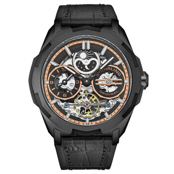 Legacy Chronograph Automatic Black Dial Watch M18222