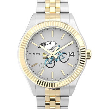 Legacy x Peanuts Quartz Silver Dial Watch TW2W78800