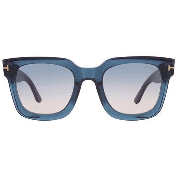 Leigh Blue Gradient Square Sunglasses FT1115 92P