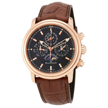 Leman Perpetual 18kt Rose Gold Flyback Chrono Automatic Watch 2685F363053B