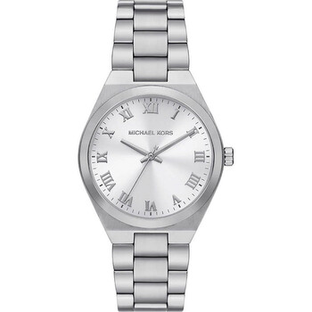 Lennox Quartz Silver Dial Watch MK7393