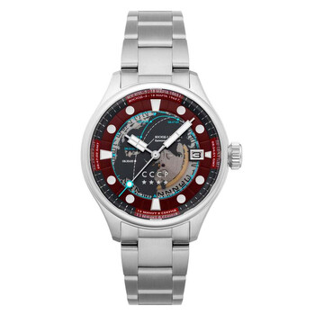 Leonov Automatic Red Dial Watch CP709933