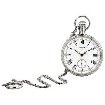 Lepine Silver Dial Hand Wound Pocket Watch T861.405.99.033.00