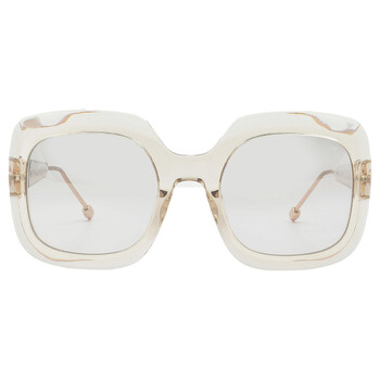 Light Brown Gradient Square Sunglasses SPP065S 6Y1G