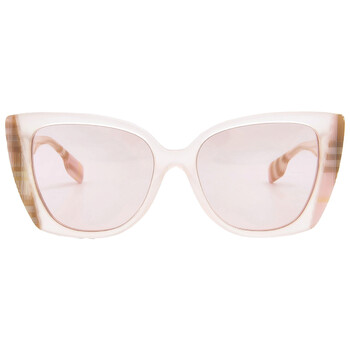 Light Pink Cat Eye Sunglasses BE4393 40525