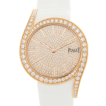 Limelight Gala 18 Carat Rose Gold Diamond Pave Dial Watch G0A38167