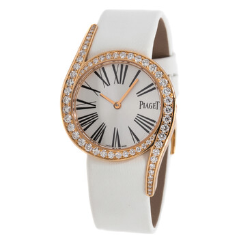 Limelight Silver Dial 18kt Rose Gold Diamond Watch GOA38161