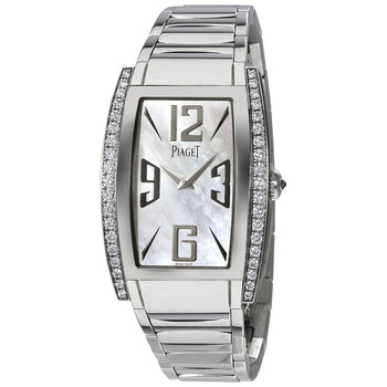 Limelight White Mother of Pearl Dial White Gold Watch G0A32095