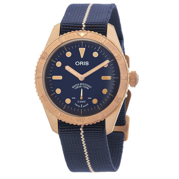 Limited Edition Automatic Blue Dial Watch 01 401 7764 3185Set