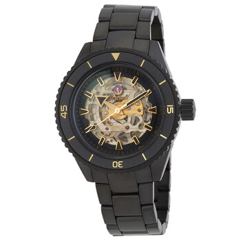 Limited Edition Captain Cook Automatic Skeleton Dial Watch R32147162