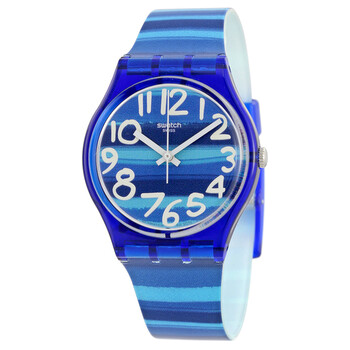 Linajola Blue Dial Blue Plastic Watch GN237