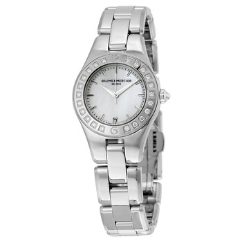 Linea Silver Dial Diamond Watch MOA10078