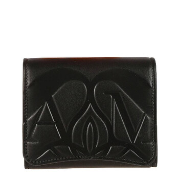 LogoDetailed Leather Wallet