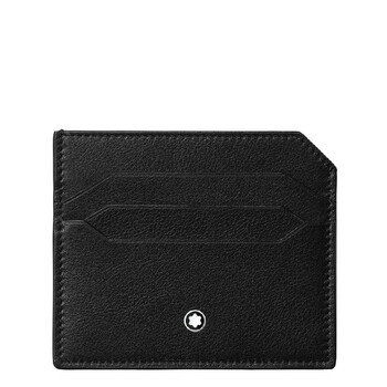 Logo Detailed Soft Leather Card Case
