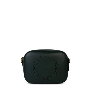 Logo Perforated Mini Crossbody Bag